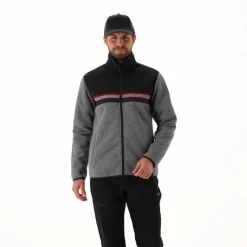 Herren-Sweatshirt aus Knit-Tech-Fleece mit Reißverschluss><noscript><img width=
