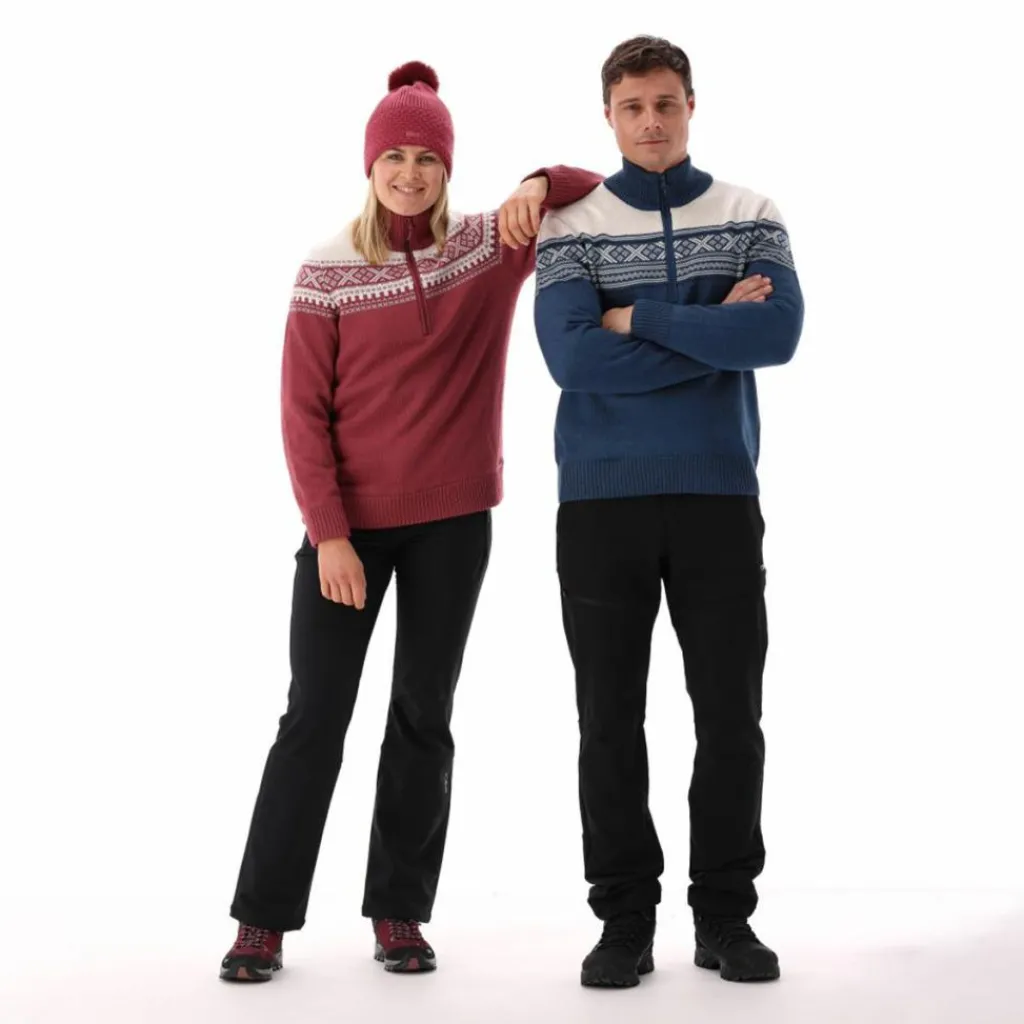 Herren-Sweatshirt mit halbem Reißverschluss in Wooltech>CMP Discount