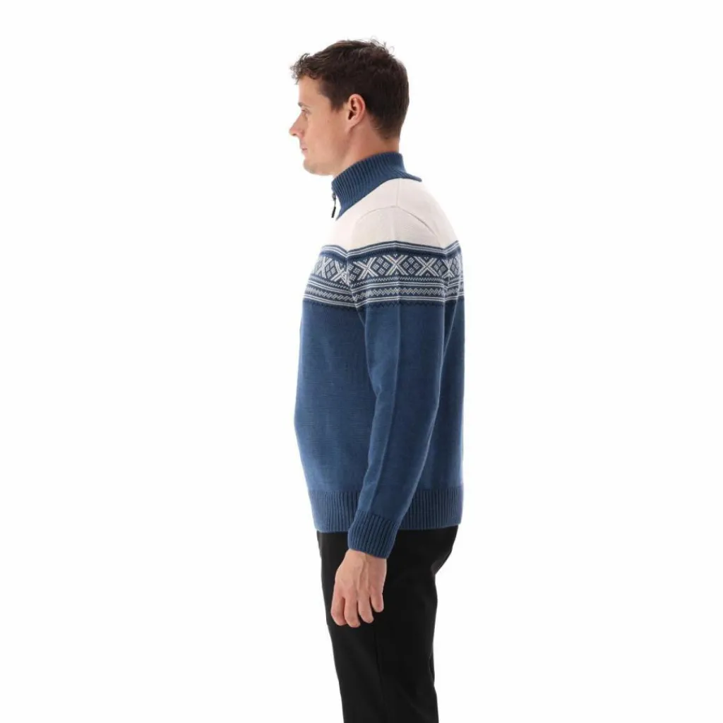 Herren-Sweatshirt mit halbem Reißverschluss in Wooltech>CMP Discount
