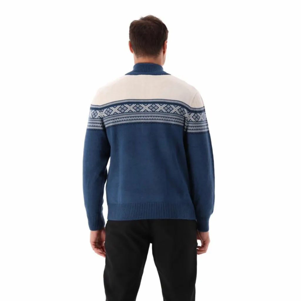 Herren-Sweatshirt mit halbem Reißverschluss in Wooltech>CMP Discount