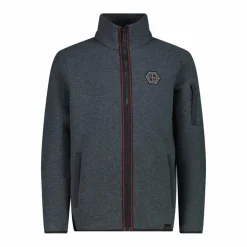 Herren-Sweatshirt mit Reißverschluss aus Knit Tech>CMP New