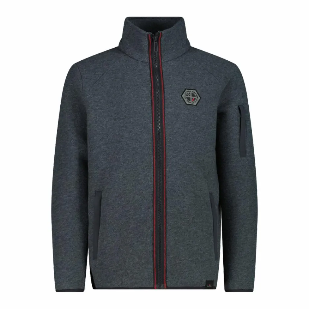 Herren-Sweatshirt mit Reißverschluss aus Knit Tech>CMP New