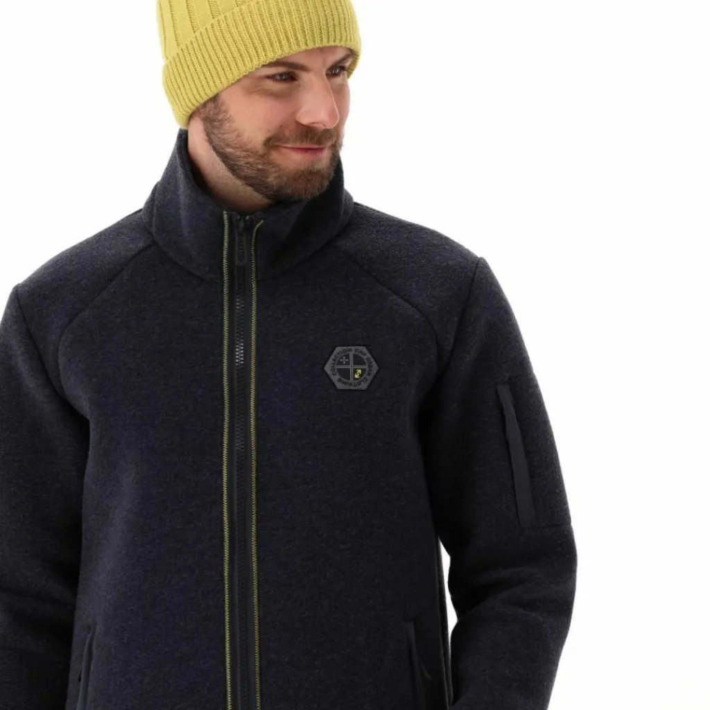 Herren-Sweatshirt mit Reißverschluss aus Knit Tech>CMP New