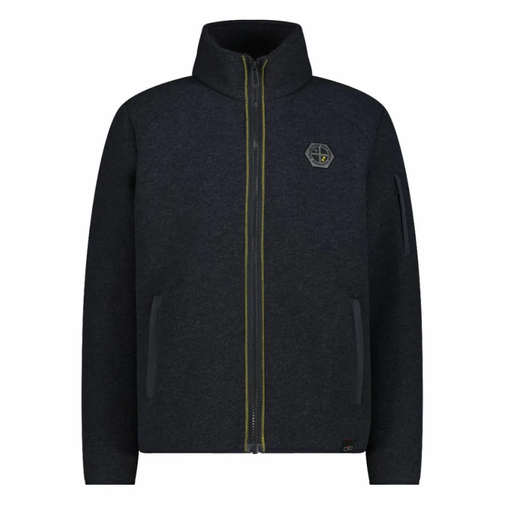 Herren-Sweatshirt mit Reißverschluss aus Knit Tech>CMP New