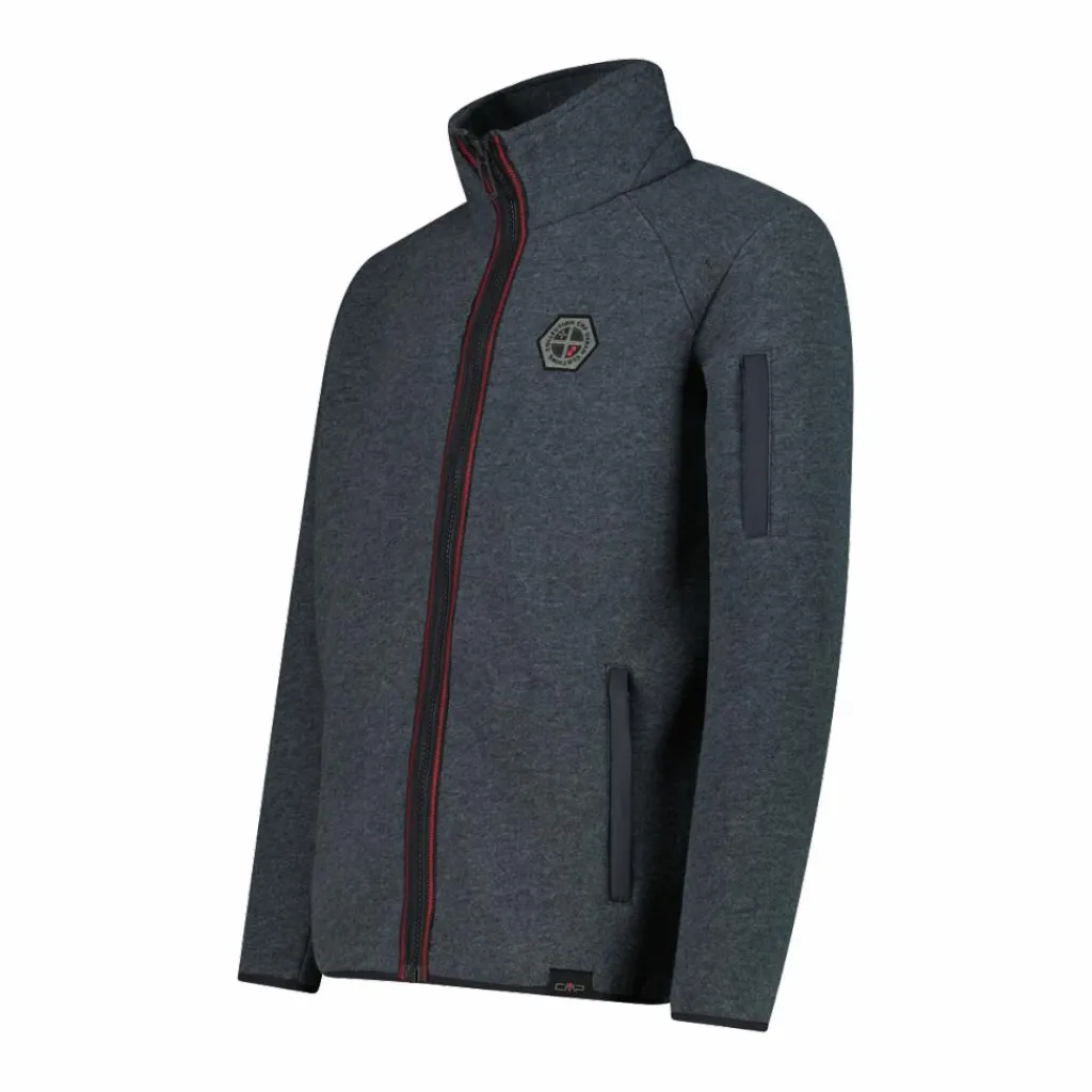 Herren-Sweatshirt mit Reißverschluss aus Knit Tech>CMP New
