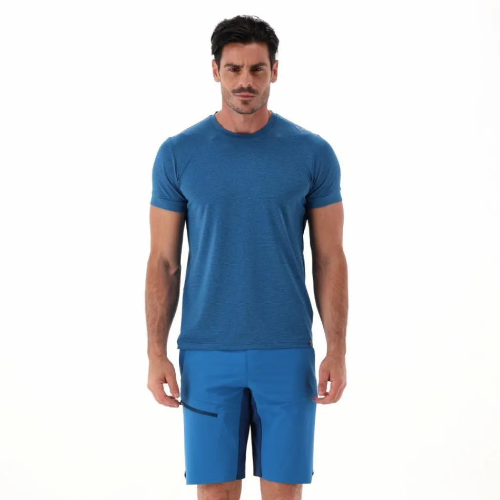 Herren-Unlimitech-T-Shirt aus Graphene mit Logo>CMP Hot