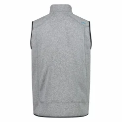 Herrenweste aus schweres Knit-Tech Fleece mit hitzeversiegelter Tasche>CMP Discount