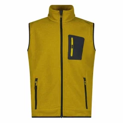 Herrenweste aus schweres Knit-Tech Fleece mit hitzeversiegelter Tasche><noscript><img width=