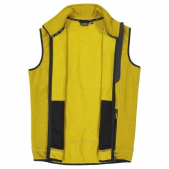 Herrenweste aus schweres Knit-Tech Fleece mit hitzeversiegelter Tasche><noscript><img width=