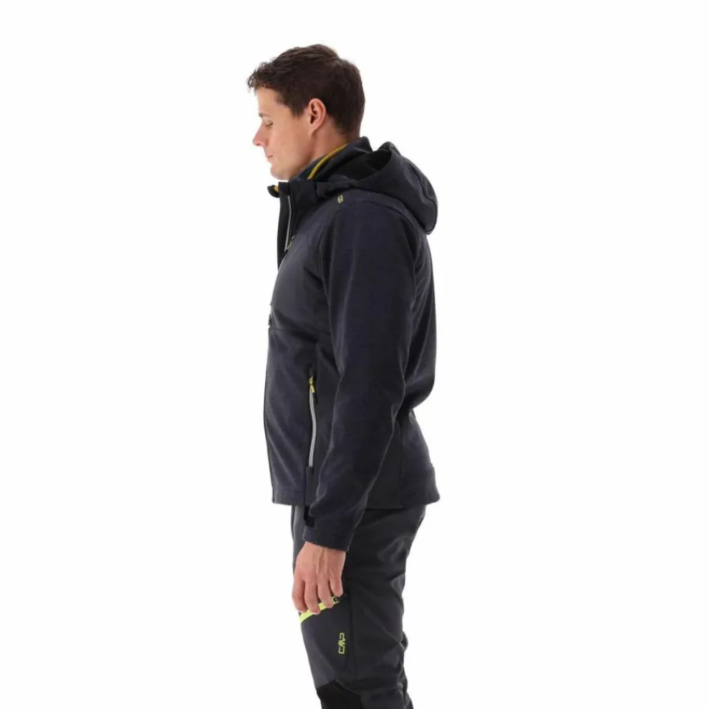 Herrenweste aus schweres Knit-Tech Fleece mit hitzeversiegelter Tasche>CMP Discount