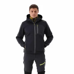 Herrenweste aus schweres Knit-Tech Fleece mit hitzeversiegelter Tasche><noscript><img width=