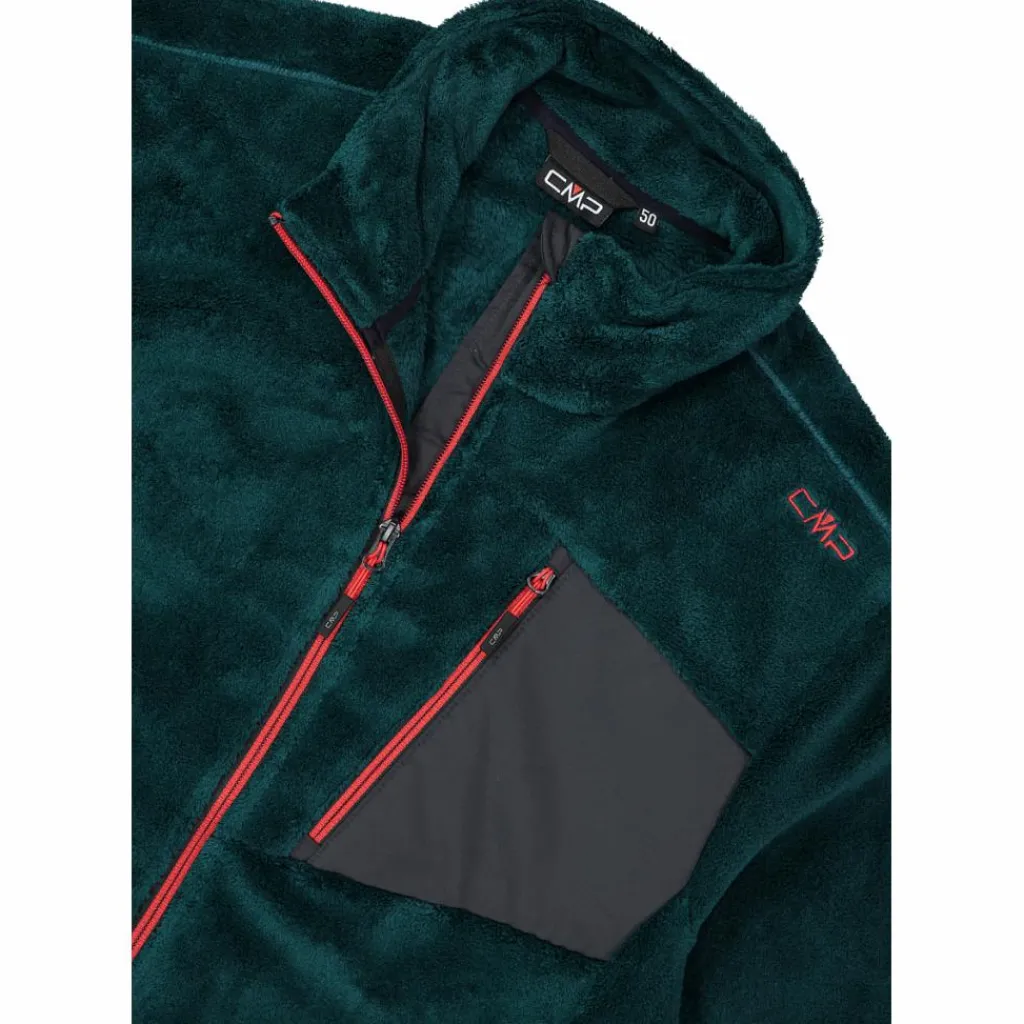 HighLoft-Fleece für Herren mit hitzeversiegelter Tasche>CMP Hot