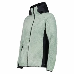 Highloft-Fleecejacke für Damen mit Kapuze><noscript><img width=