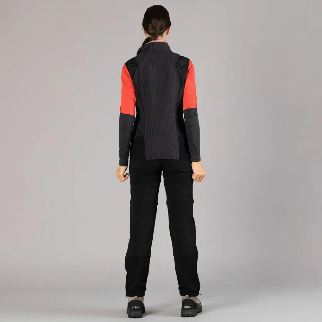 Hybride Damenjacke mit abnehmbaren ärmeln>CMP Clearance