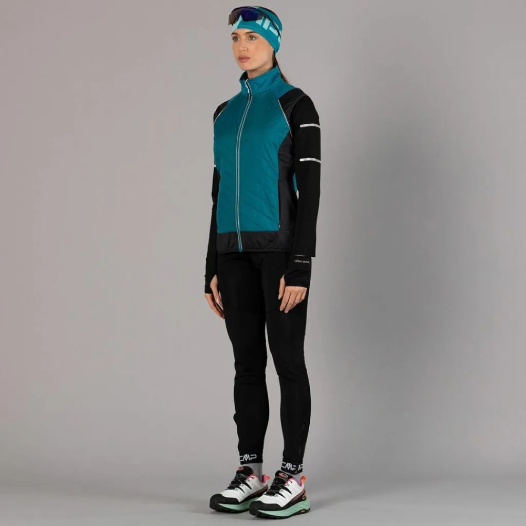 Hybride Damenjacke mit abnehmbaren ärmeln>CMP Sale