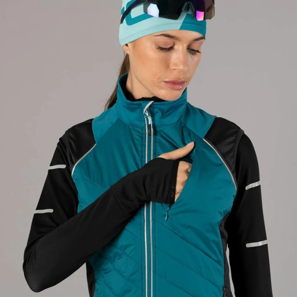 Hybride Damenjacke mit abnehmbaren ärmeln>CMP Sale