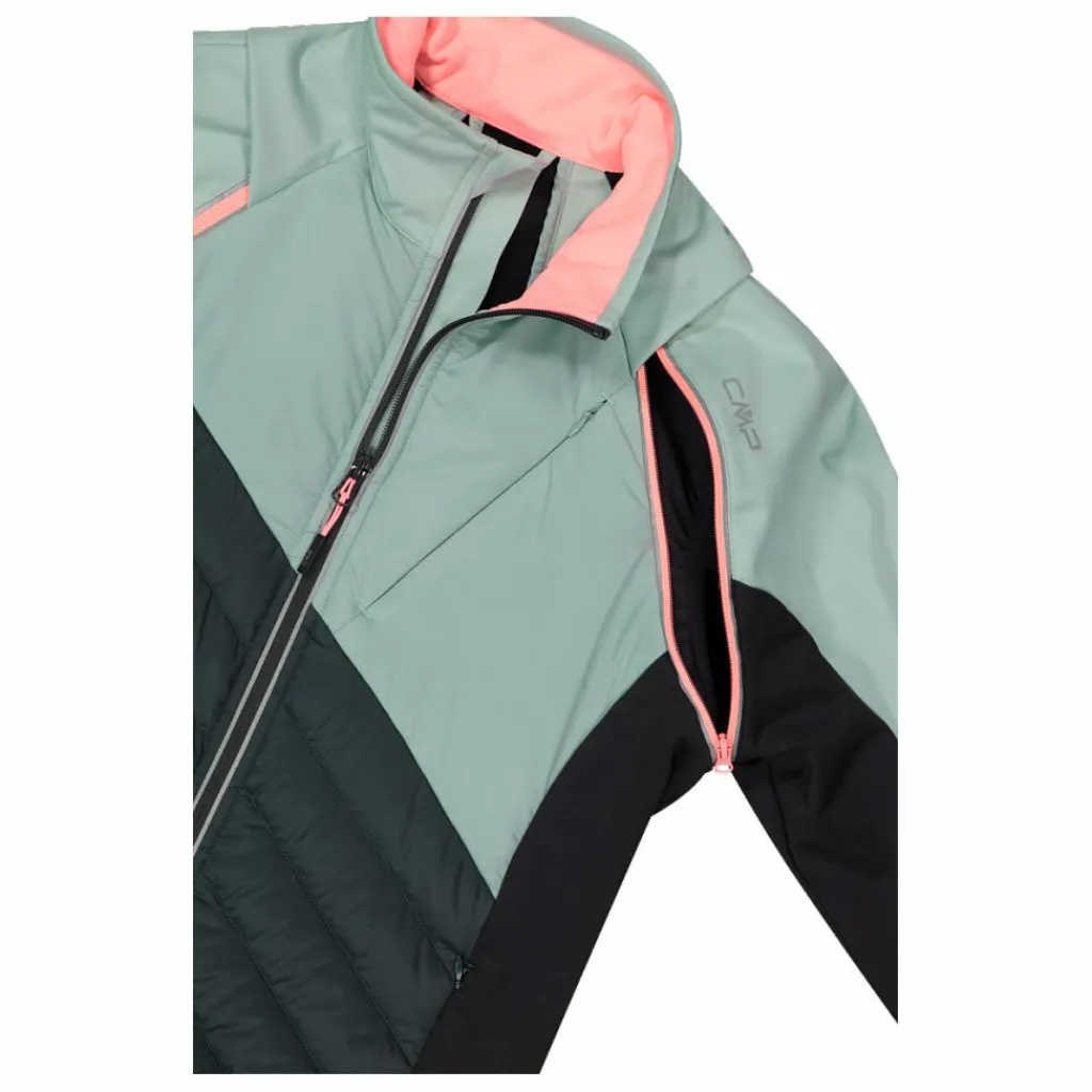 Hybride Damenjacke mit abnehmbaren ärmeln>CMP Sale