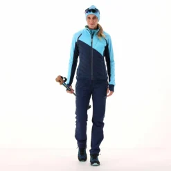 Hybride Damenjacke mit abnehmbaren ärmeln><noscript><img width=