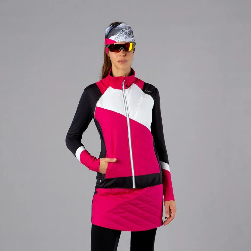 Hybride Damenjacke mit abnehmbaren ärmeln>CMP Sale