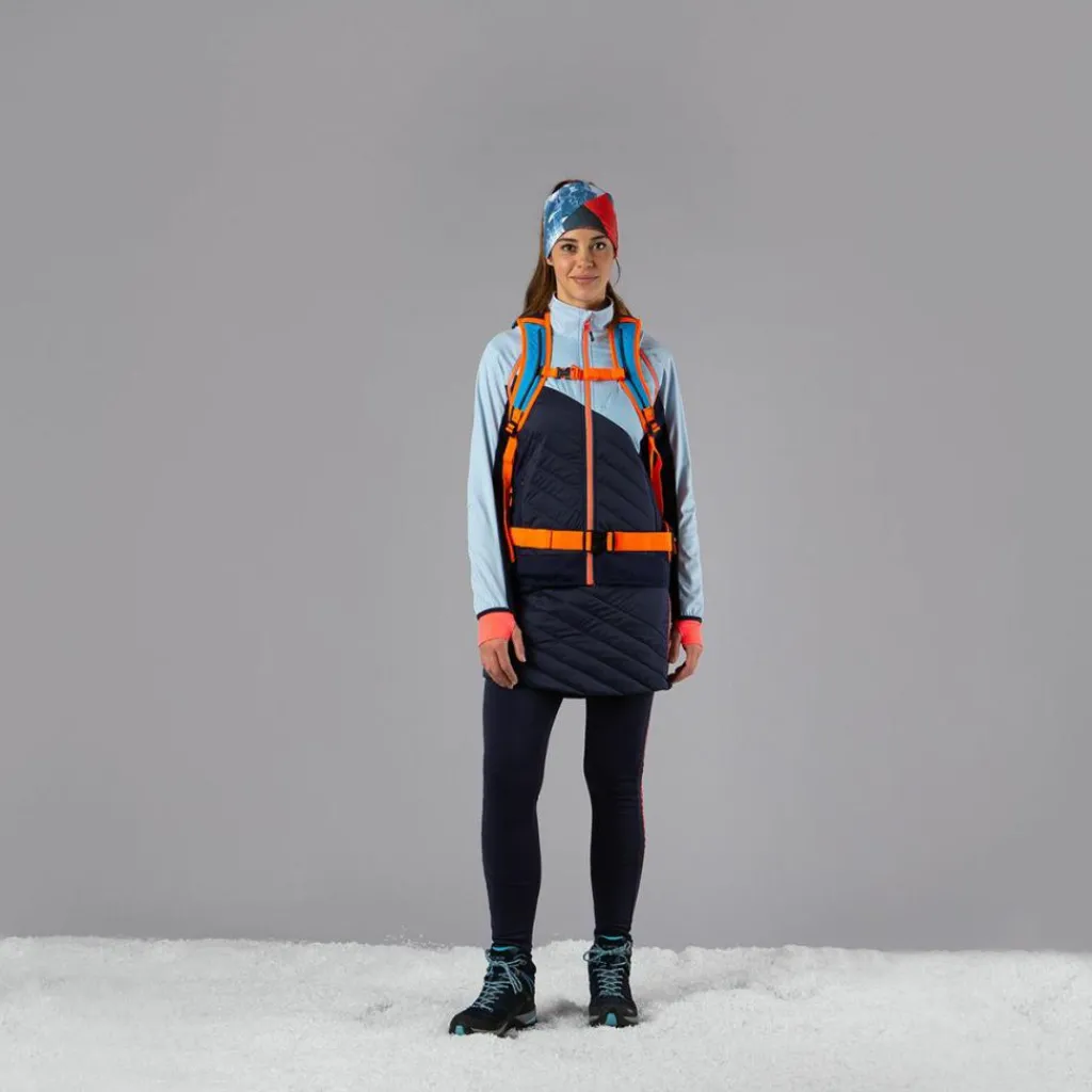 Hybride Damenjacke mit abnehmbaren ärmeln>CMP Sale
