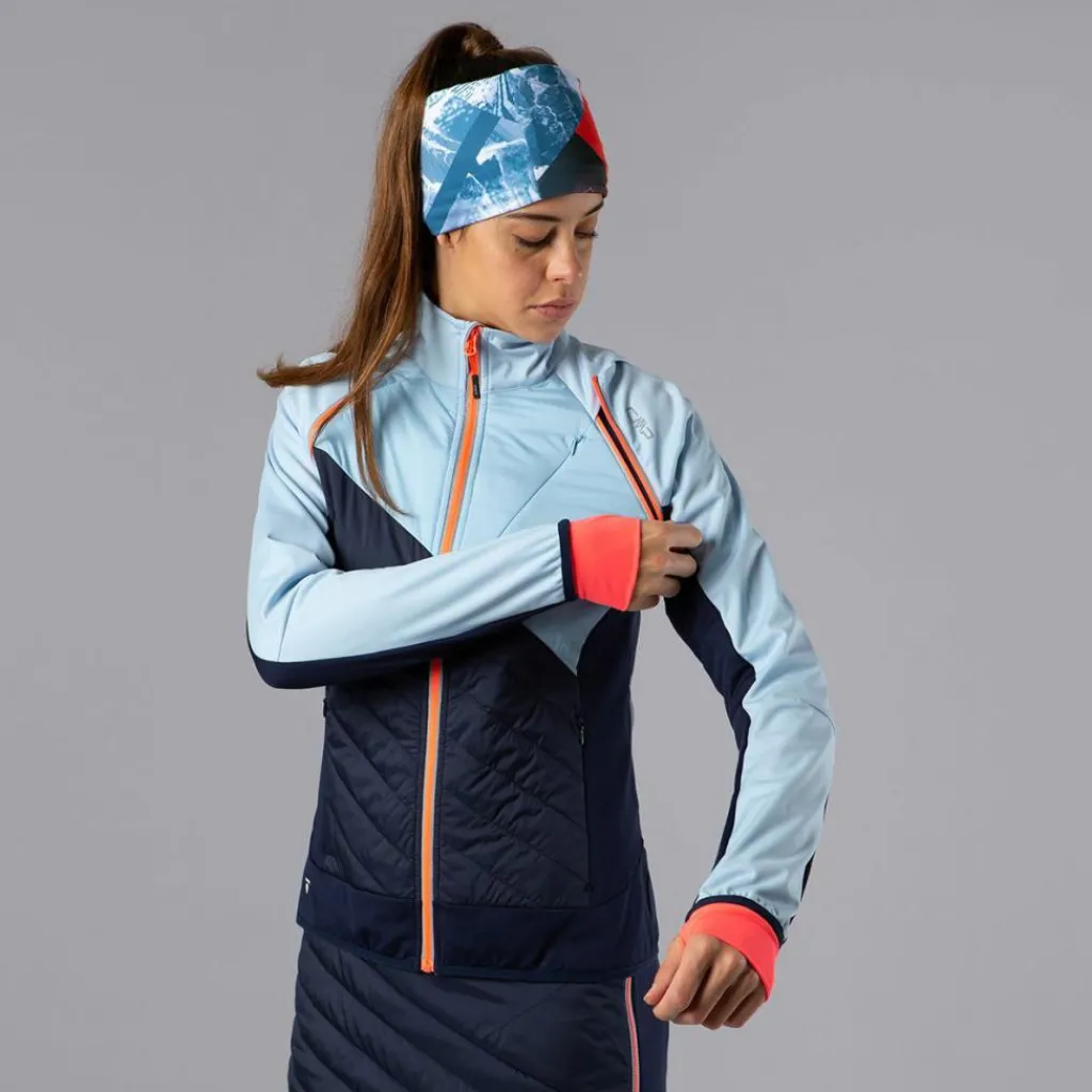 Hybride Damenjacke mit abnehmbaren ärmeln>CMP Sale