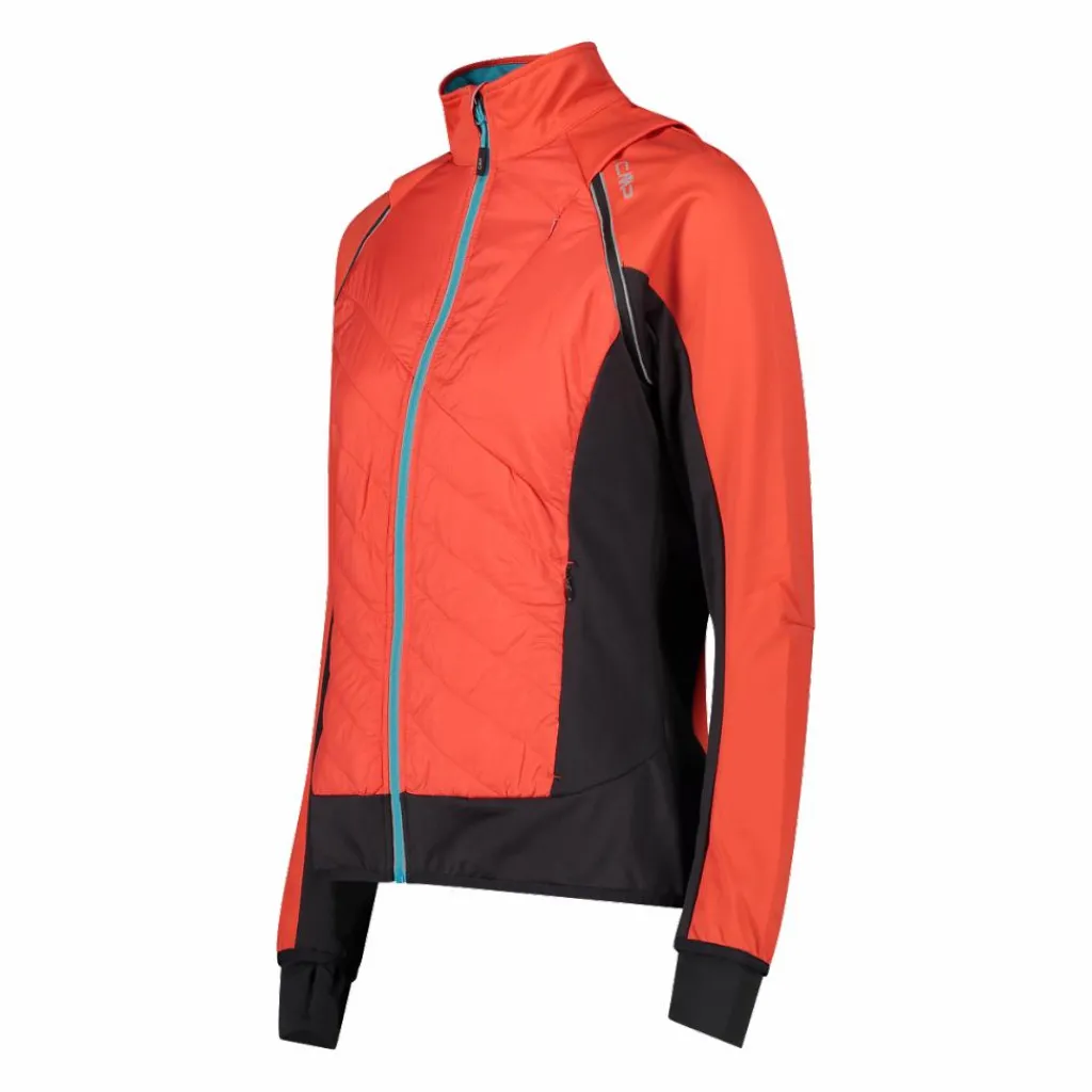 Hybride Damenjacke mit abnehmbaren ärmeln>CMP Sale