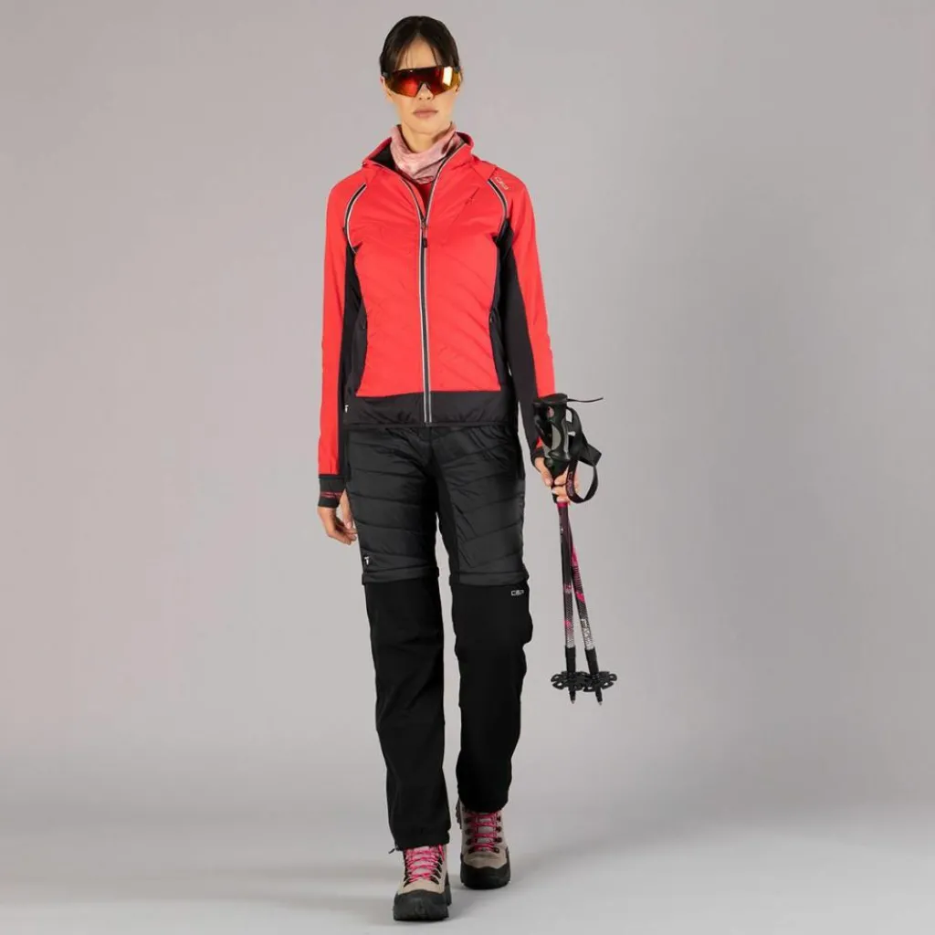 Hybride Damenjacke mit abnehmbaren ärmeln>CMP Sale