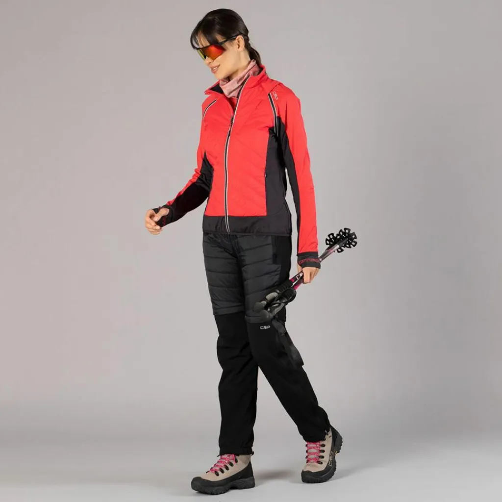 Hybride Damenjacke mit abnehmbaren ärmeln>CMP Sale