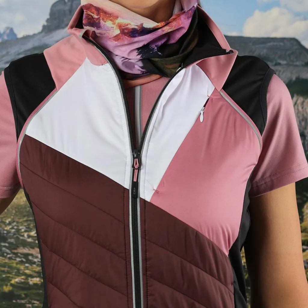 Hybride Damenjacke mit abnehmbaren ärmeln>CMP Sale