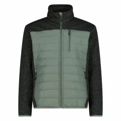 Hybrid-Fleecejacke für Herren aus Knit Tech Melange>CMP Sale