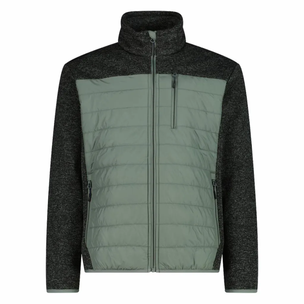 Hybrid-Fleecejacke für Herren aus Knit Tech Melange>CMP Sale