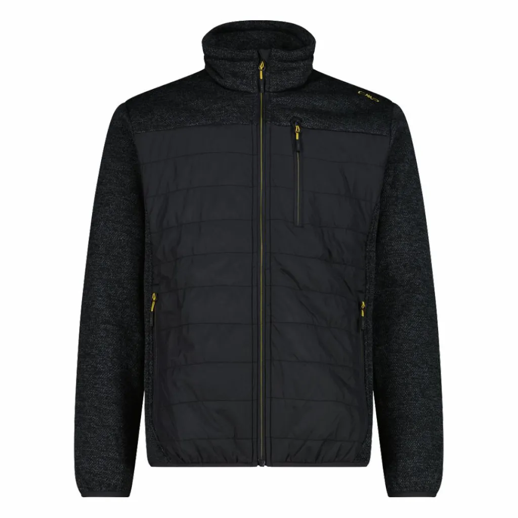 Hybrid-Fleecejacke für Herren aus Knit Tech Melange>CMP Sale