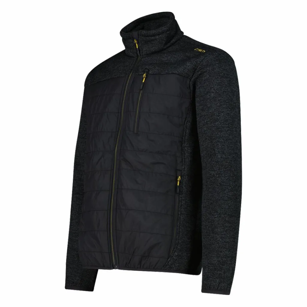 Hybrid-Fleecejacke für Herren aus Knit Tech Melange>CMP Sale
