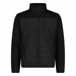 Hybrid-Fleecejacke für Herren aus Knit Tech Melange><noscript><img width=