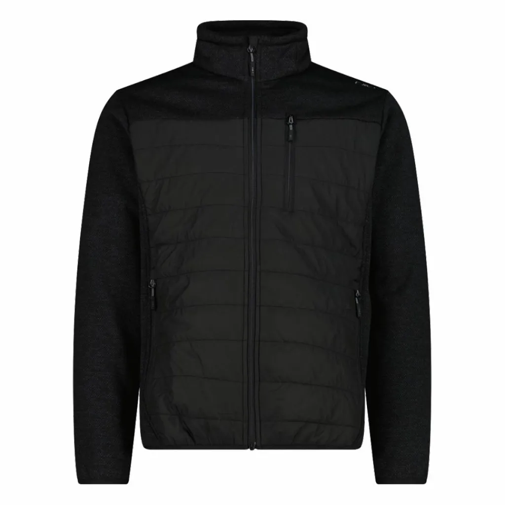 Hybrid-Fleecejacke für Herren aus Knit Tech Melange>CMP Sale