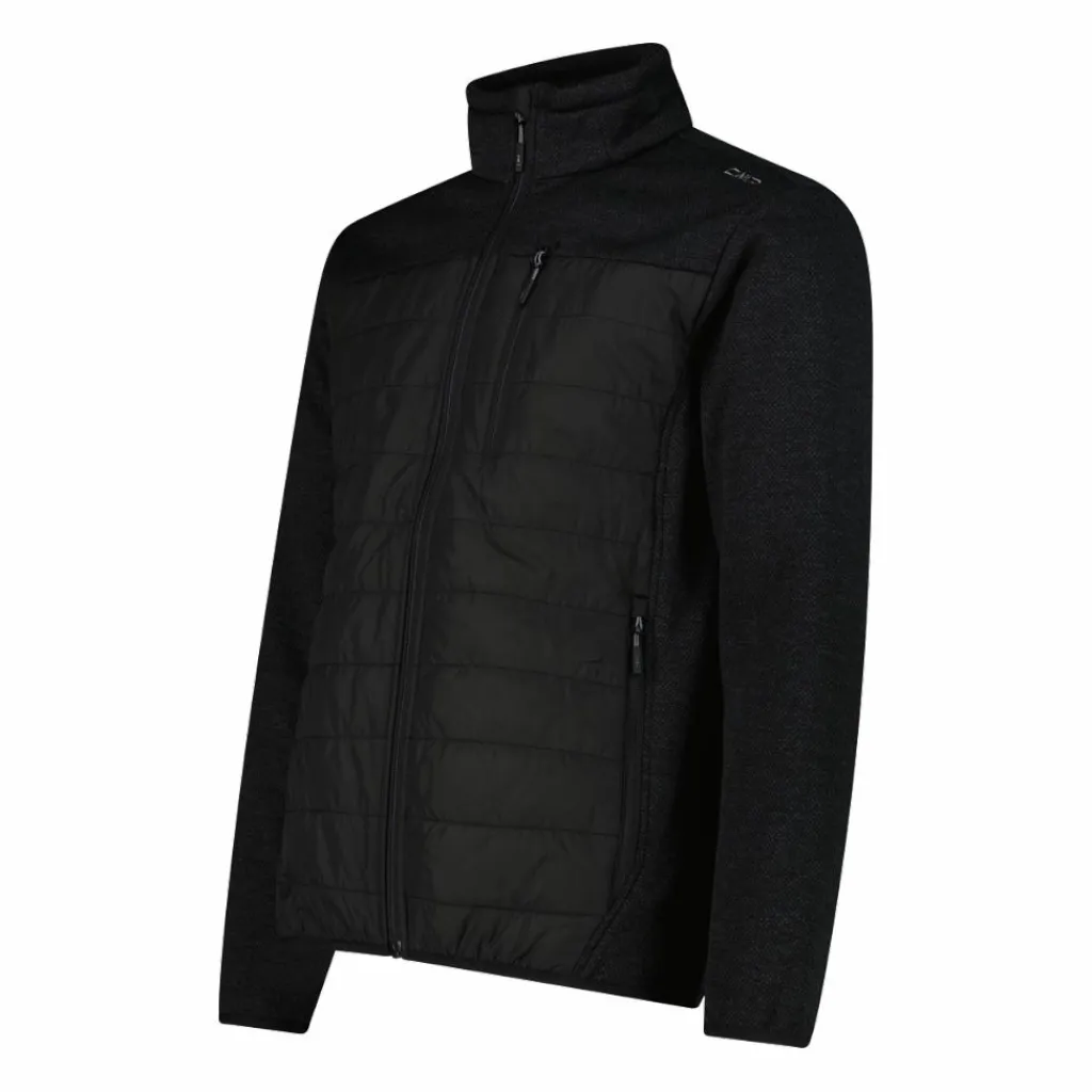 Hybrid-Fleecejacke für Herren aus Knit Tech Melange>CMP Sale