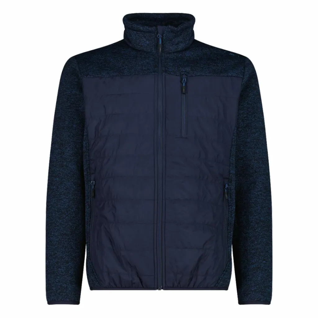Hybrid-Fleecejacke für Herren aus Knit Tech Melange>CMP Sale