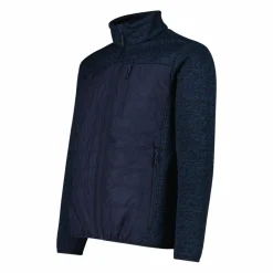Hybrid-Fleecejacke für Herren aus Knit Tech Melange><noscript><img width=