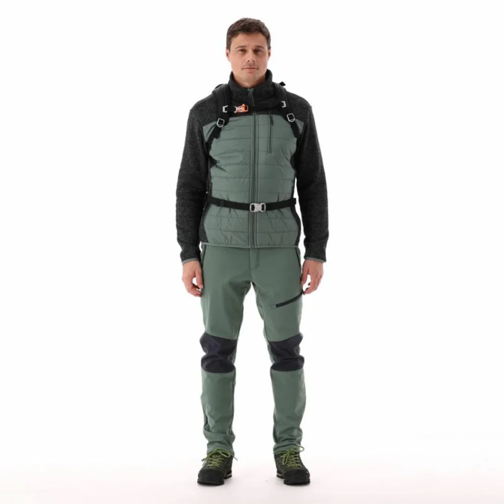 Hybrid-Fleecejacke für Herren aus Knit Tech Melange>CMP Sale