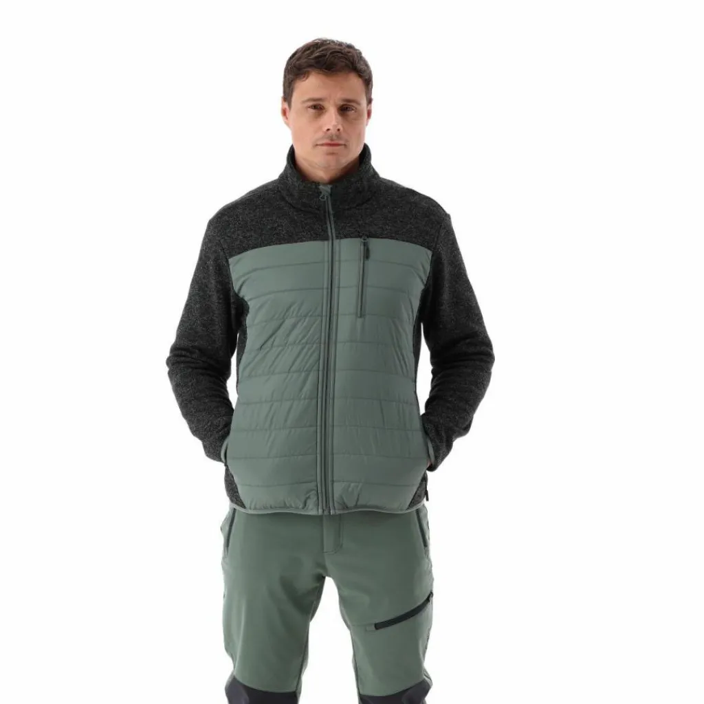 Hybrid-Fleecejacke für Herren aus Knit Tech Melange>CMP Sale