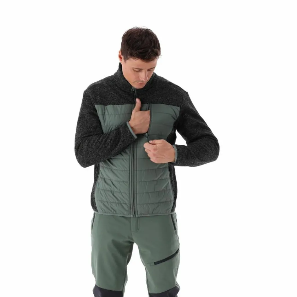 Hybrid-Fleecejacke für Herren aus Knit Tech Melange>CMP Sale