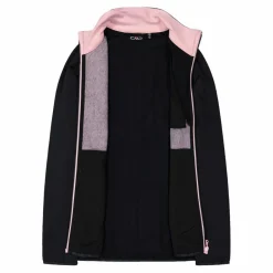 Hybrid-Fleecejacke mit Reißverschluss für Damen aus Knit Tech><noscript><img width=