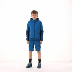 Hybridjacke mit Kapuze für Jungen><noscript><img width=