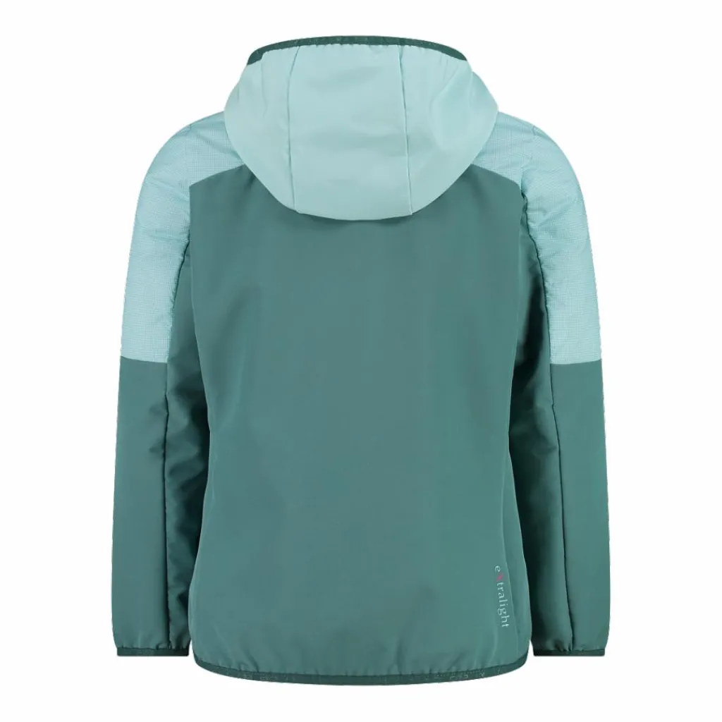 Hybridjacke mit Kapuze für Mädchen>CMP Sale