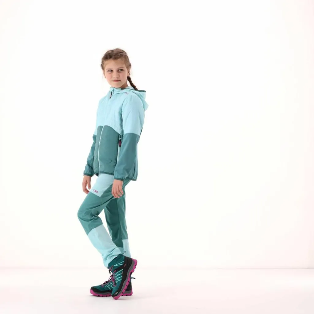 Hybridjacke mit Kapuze für Mädchen>CMP Sale