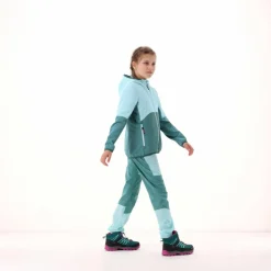 Hybridjacke mit Kapuze für Mädchen><noscript><img width=
