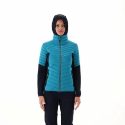 Hybridjacke Unlimitech mit Kapuze für Damen><noscript><img width=