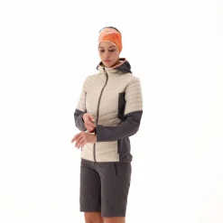 Hybridjacke Unlimitech mit Kapuze für Damen><noscript><img width=