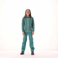 Jacke aus Knit Tech mit Kapuze für Jungen><noscript><img width=