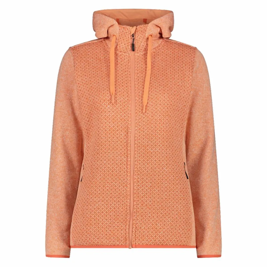 Jacke aus Knit Tech mit Kapuze für Damen>CMP New